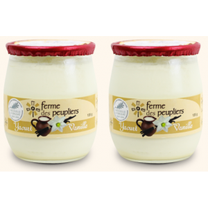 YAOURT VANILLE X 2 FERME...