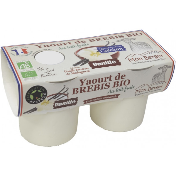 Yaourt Brebis 0% 2X125G Bio 